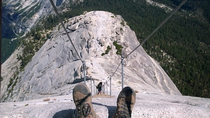 Our wonderful trip to Half Dome - look at the beauty, Photo credit Brian 2