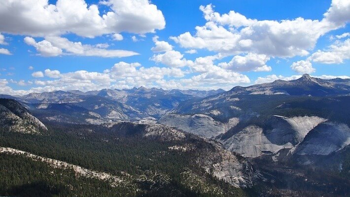 Our wonderful trip to Half Dome — look at the beauty on photo 2