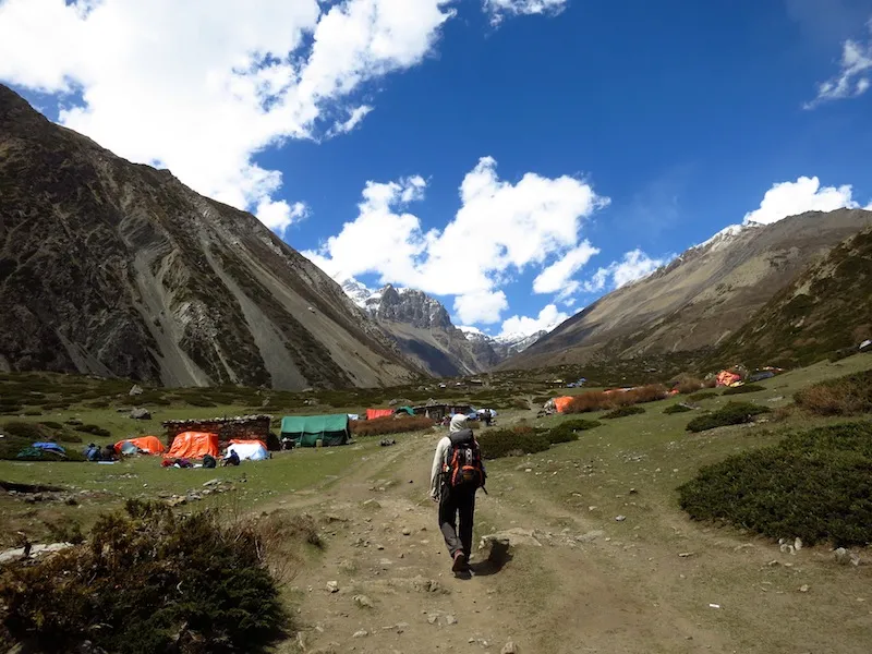 With Tilicho Lake behind us, we head to our next destination: Yak Kharka