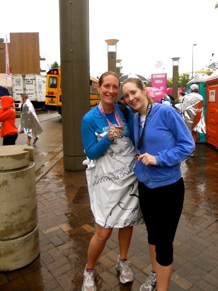 After qualifying for the Boston Marathon at the rainy Flying Pig Marathon